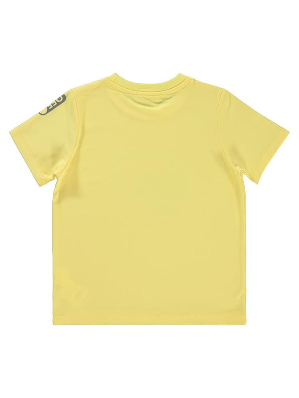 Civil Boys Gamer Mode Reflektör Baskılı 2-5 Yaş Tişört - Sarı