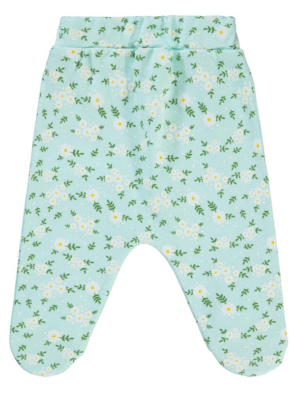 Civil Baby Papatya Empirme Patikli 1-6 Ay Tek Alt Bebe - Yeşil