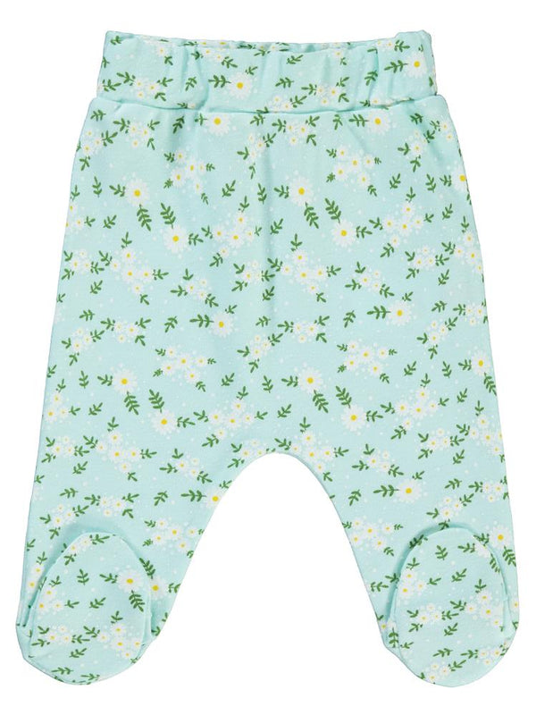 Civil Baby Papatya Empirme Patikli 1-6 Ay Tek Alt Bebe - Yeşil