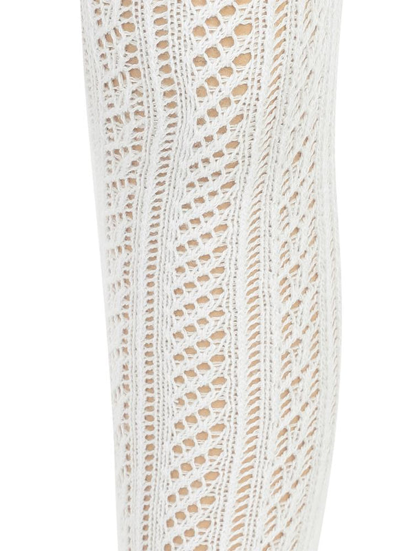 Civil Girls Fileli 3-11 Yaş Külotlu Çorap - Ekru