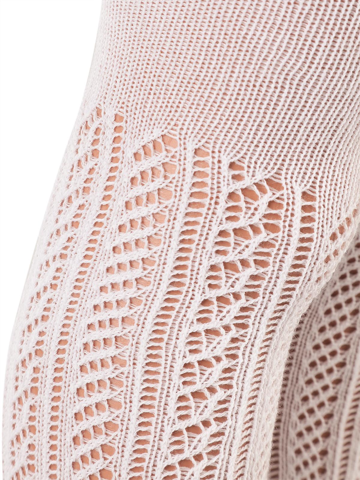 Civil Girls Fileli 3-11 Yaş Külotlu Çorap - Ekru