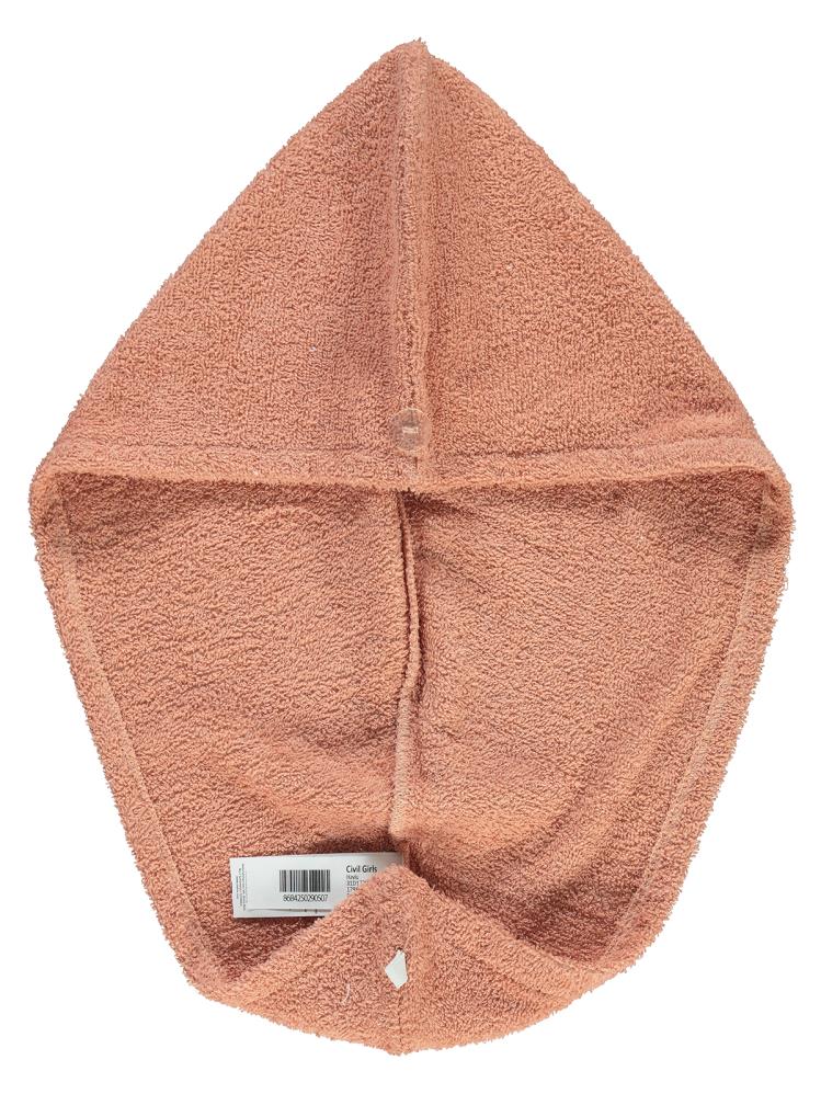 Civil Girls Düğmeli Bone Havlu - Pudra