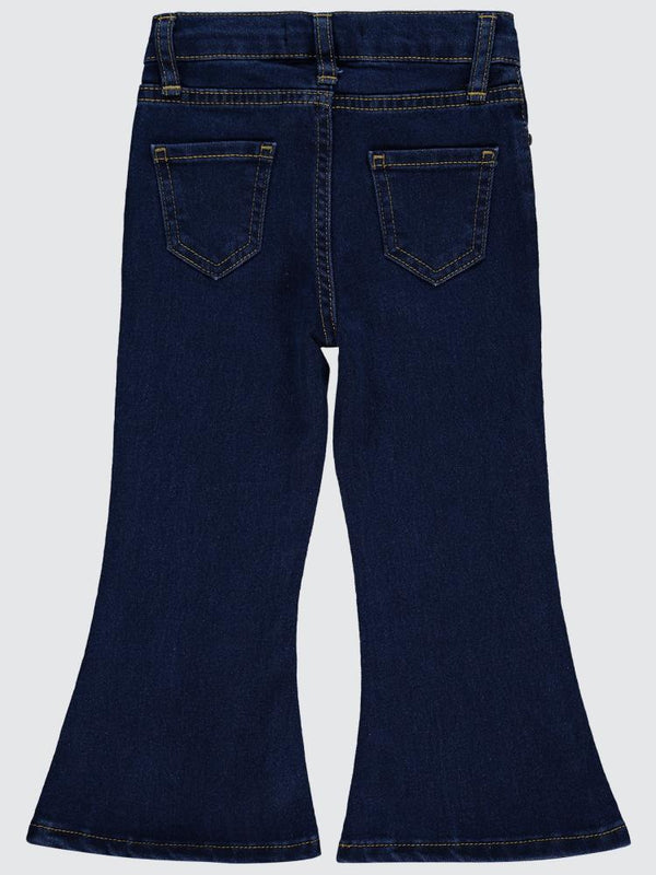 Civil Girls İspanyol Paça 2-5 Yaş Pantolon - Mavi