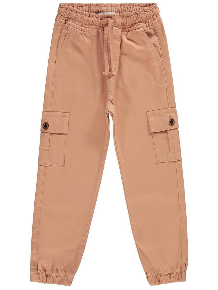 Civil Girls Paçası Lastikli 10-13 Yaş Pantolon - Beyaz