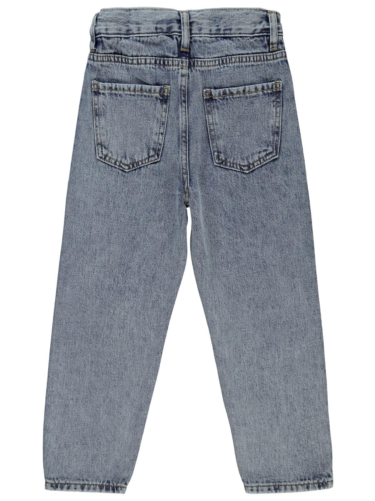 Civil Girls Mom Jean 10-13 Yaş Pantolon - Mavi