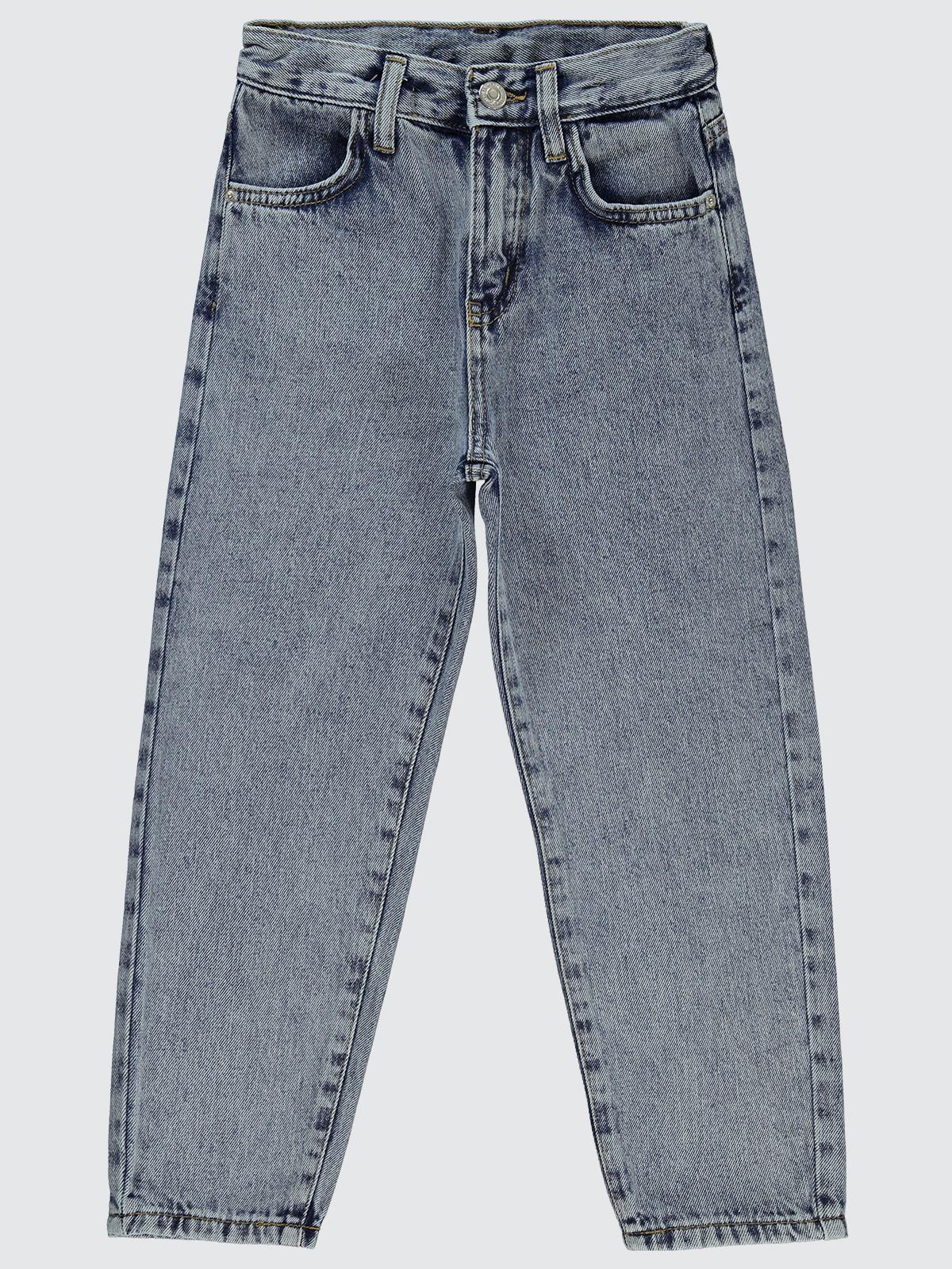 Civil Girls Mom Jean 10-13 Yaş Pantolon - Mavi