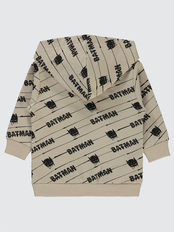 Civil Baby Batman 6-18 Ay Hırka - Bej