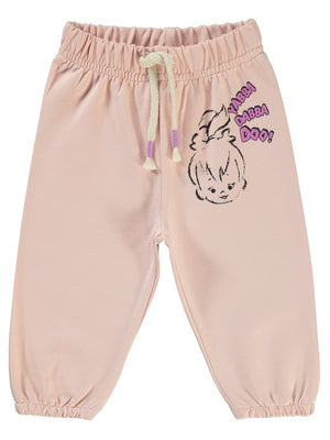 Civil Baby The Flintstones 6-18 Ay Eşofman Altı - Pudra