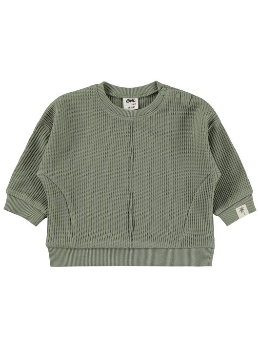 Civil Baby Etiketli 6-18 Ay Takım - Haki