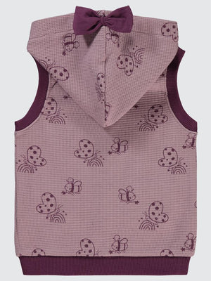 Civil Baby Bahar 6-18 Ay Yelek - Lila