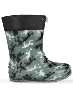 Civil Boots Kamuflaj 30-36 Numara Bot ve Çizme - Haki