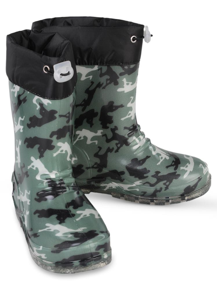 Civil Boots Kamuflaj 30-36 Numara Bot ve Çizme - Haki