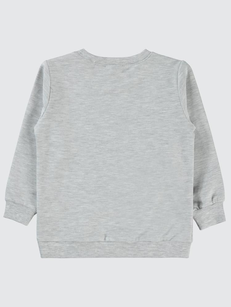 Civil Girls Basic 2-5 Yaş Sweatshirt - Ekru