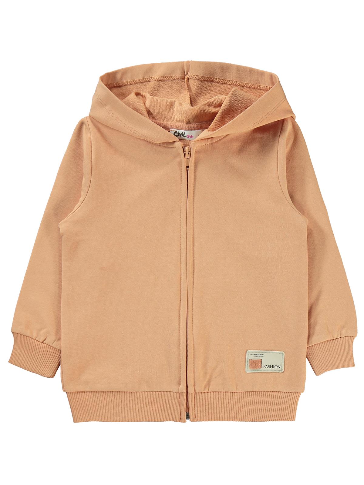 Civil Girls Basic 2-5 Yaş Hırka - Beyaz