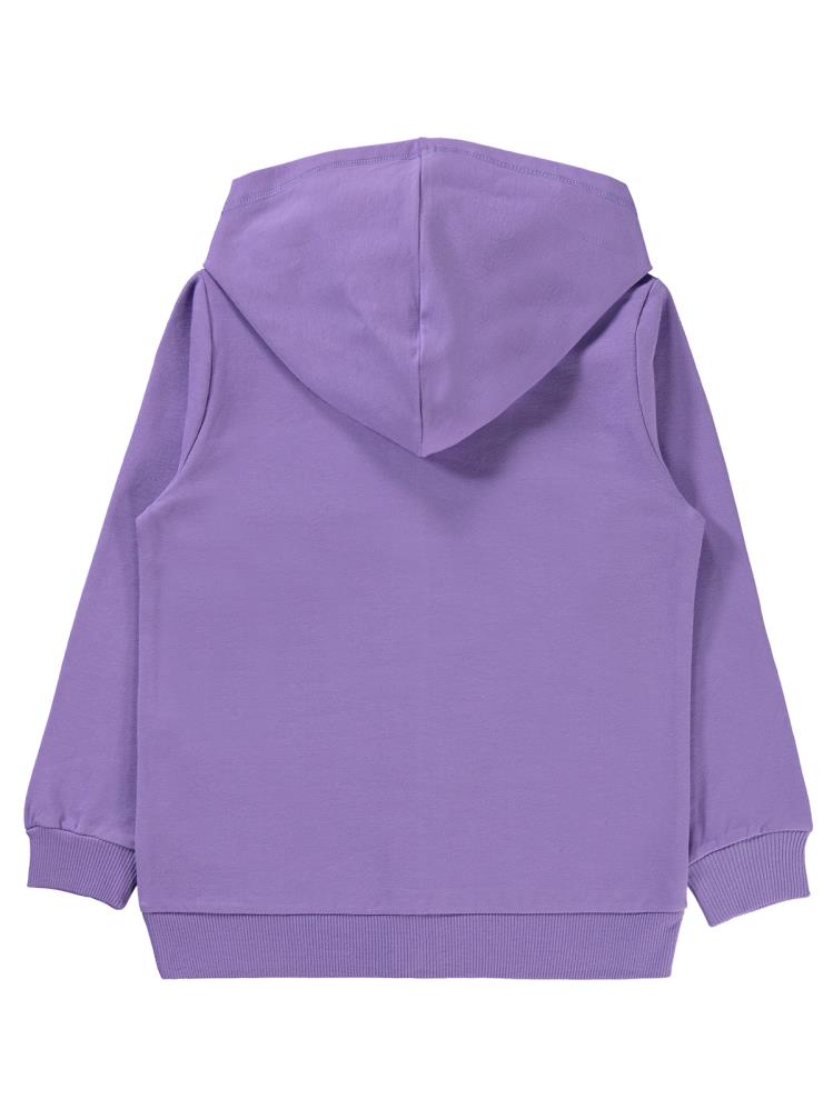 Civil Girls Basic 6-9 Yaş Hırka - Lila