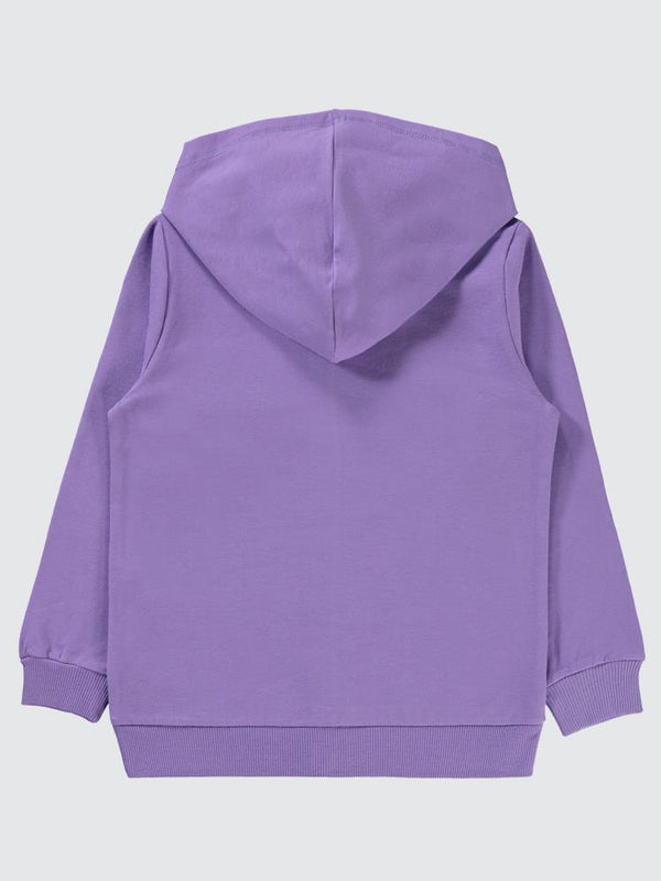 Civil Girls Basic 6-9 Yaş Hırka - Lila