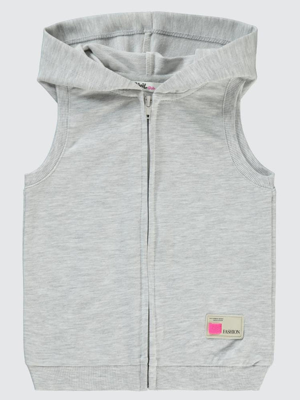 Civil Girls Basic 2-5 Yaş Yelek - Ekru