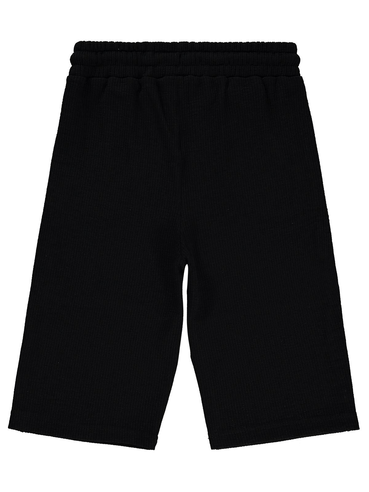 Civil Boys Petek Kumaş 10-13 Yaş Kapri - Siyah