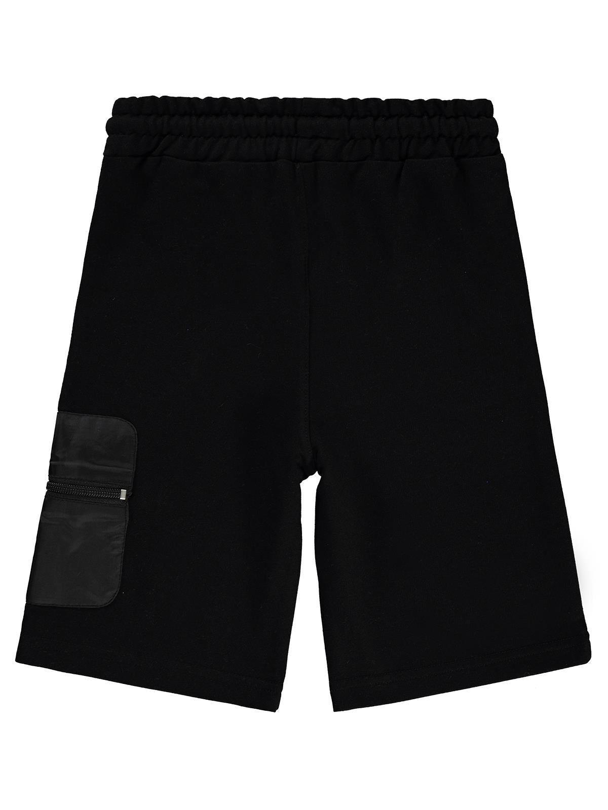 Civil Boys Yan Mikro Cepli 6-9 Yaş Kapri - Siyah