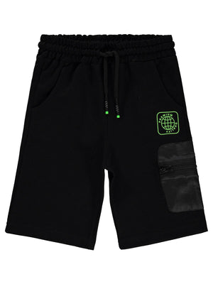 Civil Boys Yan Mikro Cepli 6-9 Yaş Kapri - Siyah