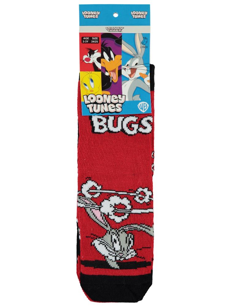 Bugs Bunny 2'li 2-12 Yaş Kız Soket Çorap