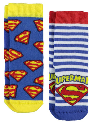 Superman Havlu 2'li 2-12 Yaş Erkek Soket Çorap