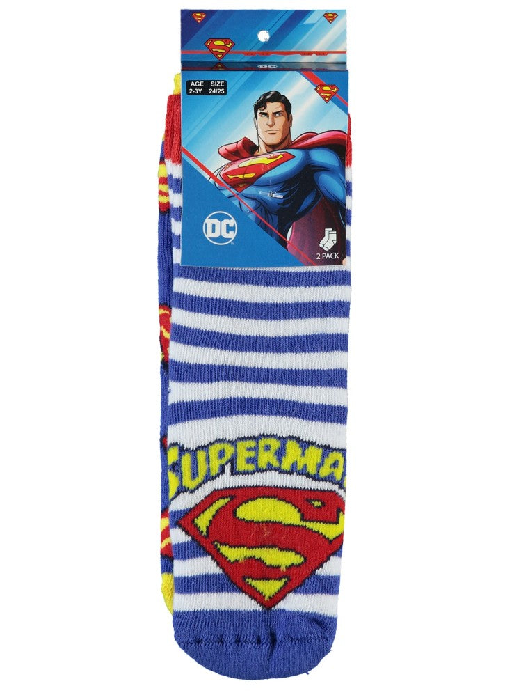 Superman Havlu 2'li 2-12 Yaş Erkek Soket Çorap
