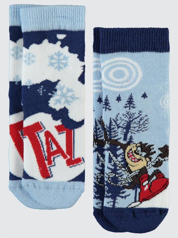 Tazmanya Havlu 2'li 2-12 Yaş Erkek Soket Çorap