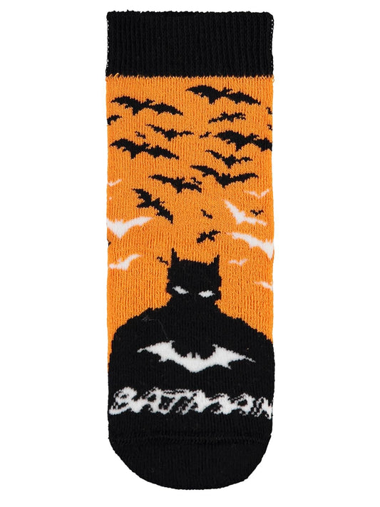 Batman Havlu 2'li Erkek Soket Çorap | Havlu | Okul Kreş ve Günlük Kullanım