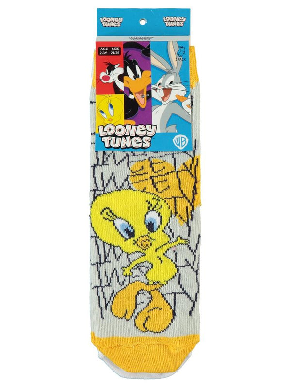 Tweety 2'li 2-12 Yaş Kız Soket Çorap
