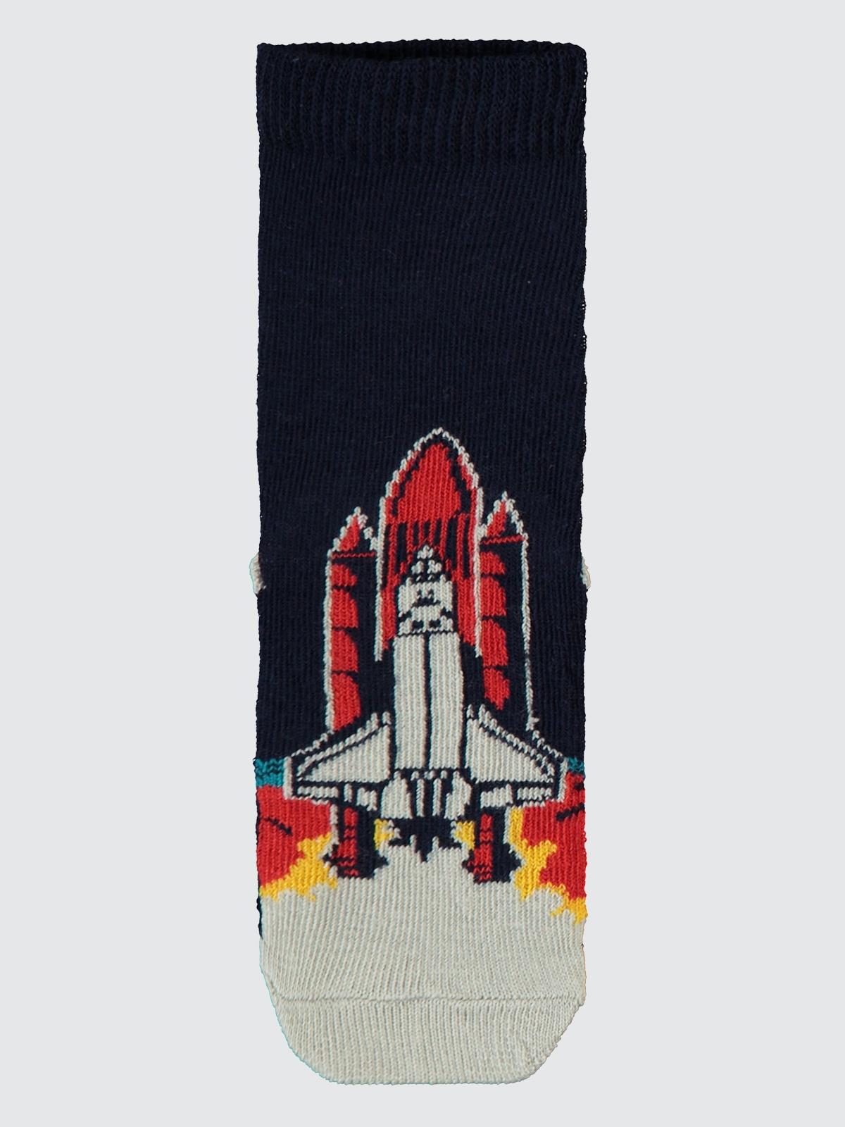 Civil Boys Space 3'lü 2-12 Yaş Erkek Soket Çorap