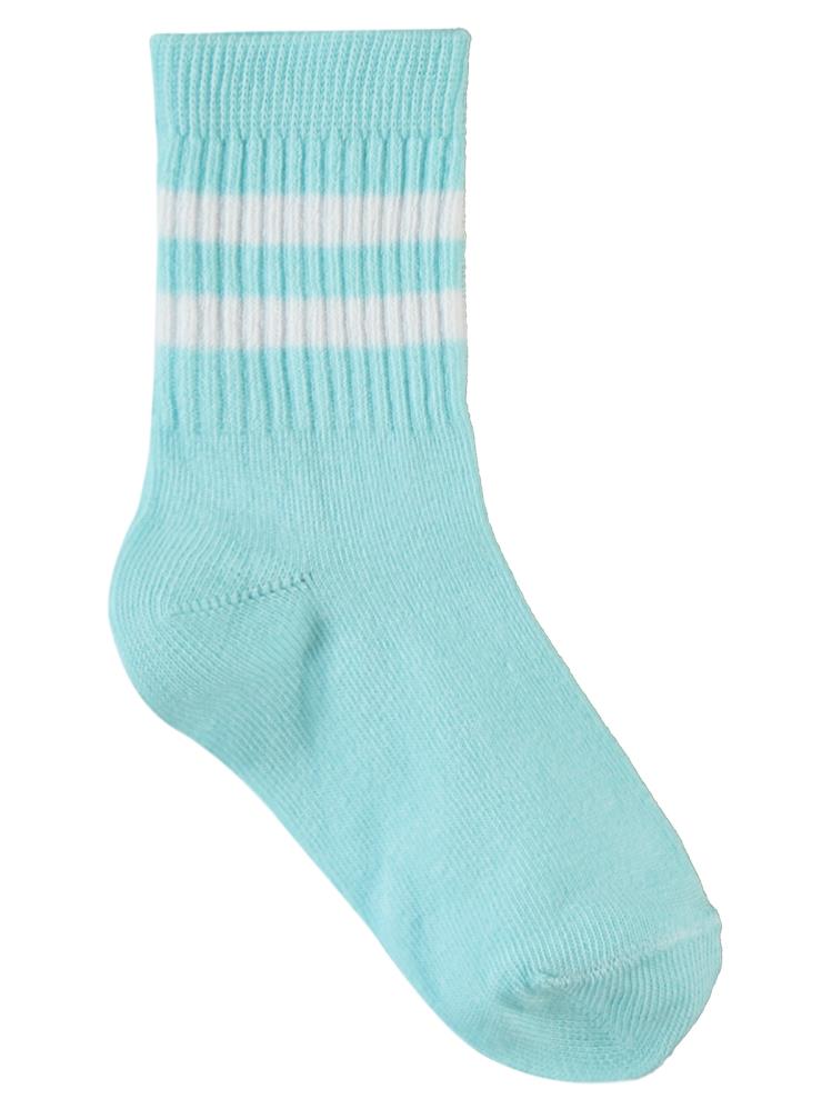 Civil Girls Düz Basic Çizgili 3'lü 2-12 Yaş Kız Soket Çorap