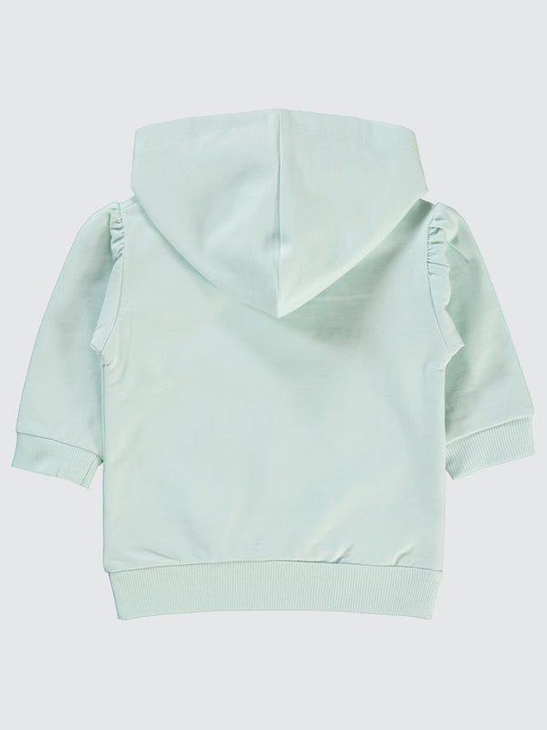 Civil Baby Basic Arma Etiketli 6-18 Ay Sweatshirt - Yeşil