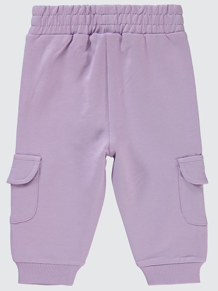 Civil Baby Kargo Cepli Jogger 6-18 Ay Eşofman Altı - Lila