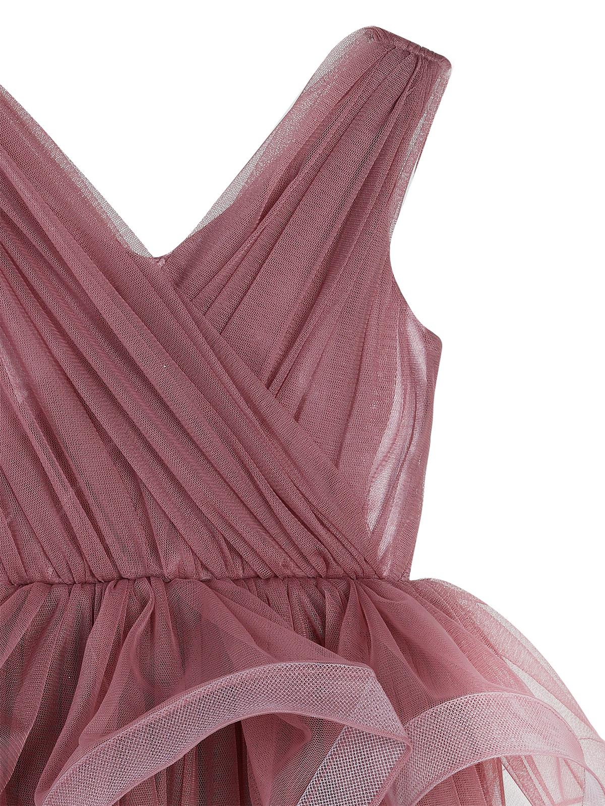 Civil Girls Verev Robalı 6-14 Yaş Abiye - Lila