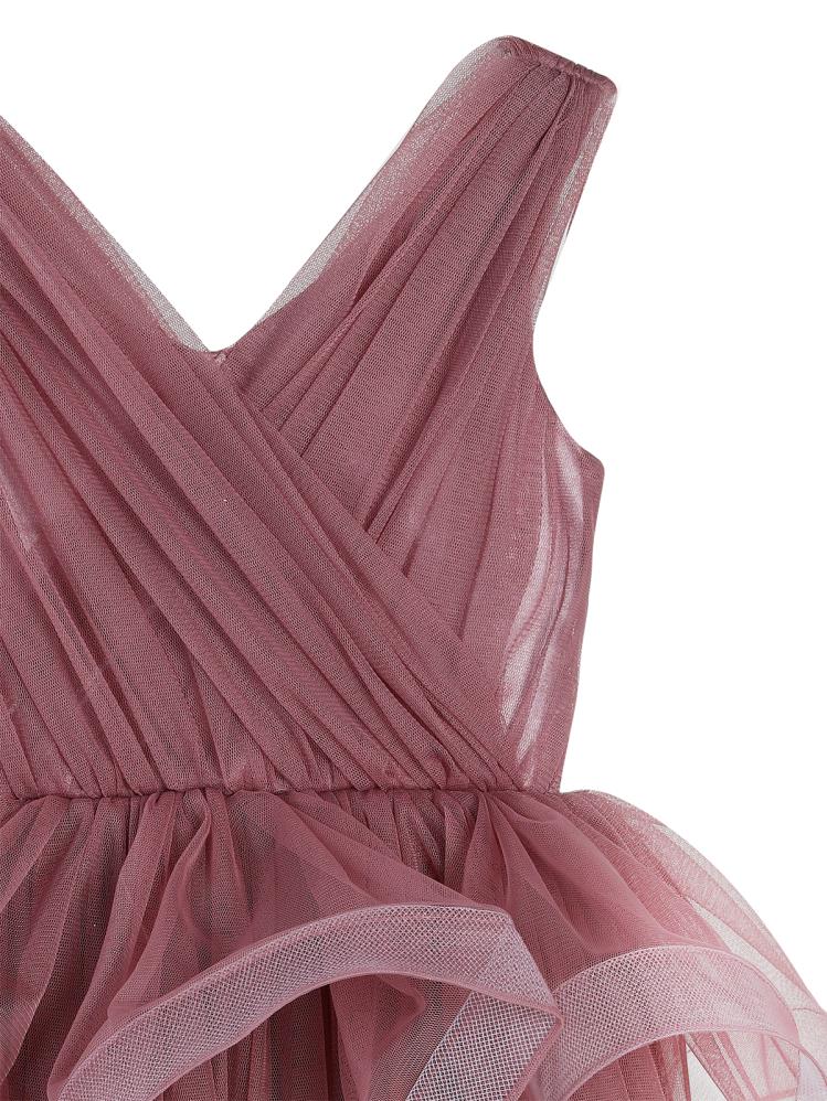 Civil Girls Verev Robalı 6-14 Yaş Abiye - Lila