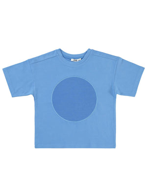 Civil Düz 3-9 Yaş Tişört - Mavi