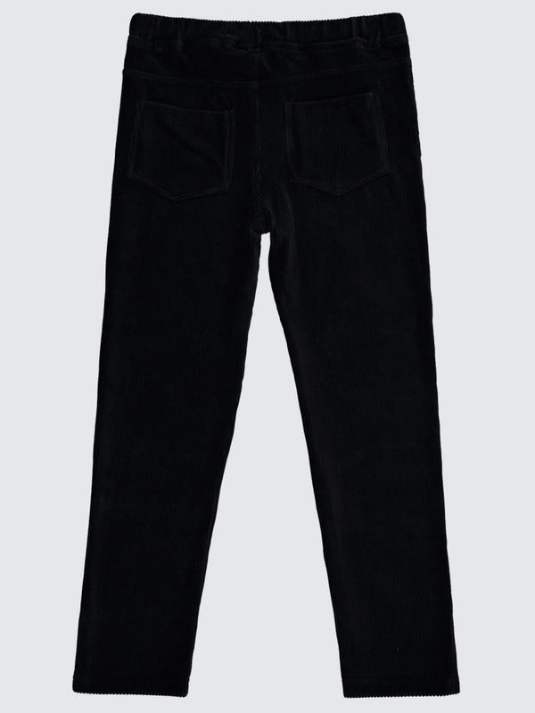 Civil Girls Kadife 10-13 Yaş Tayt - Siyah