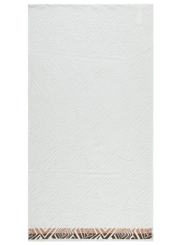 Civil Boys Etnik Desenli 70*140 Havlu - Ekru