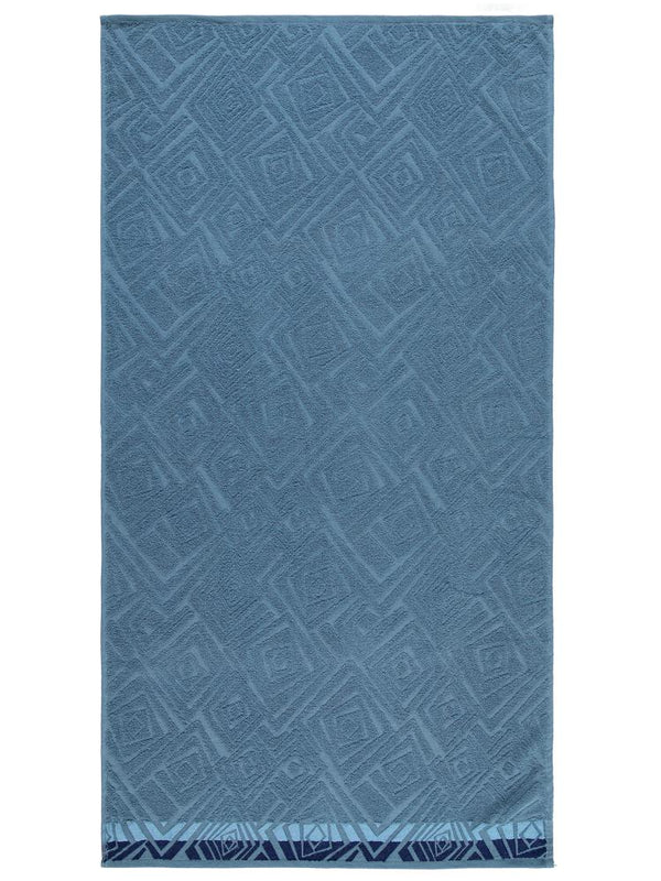 Civil Boys Etnik Desenli 70*140 Havlu - Mavi