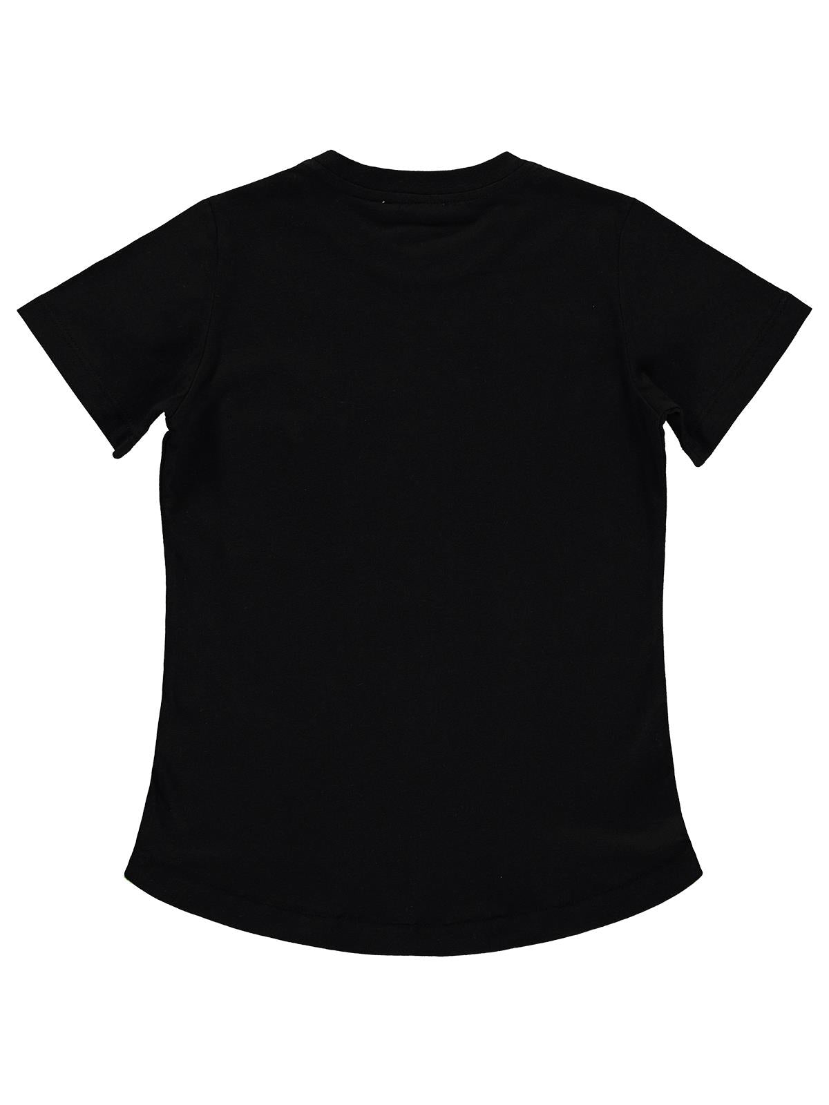 Civil Boys Cep Yazı Baskılı 6-9 Yaş Tişört - Siyah