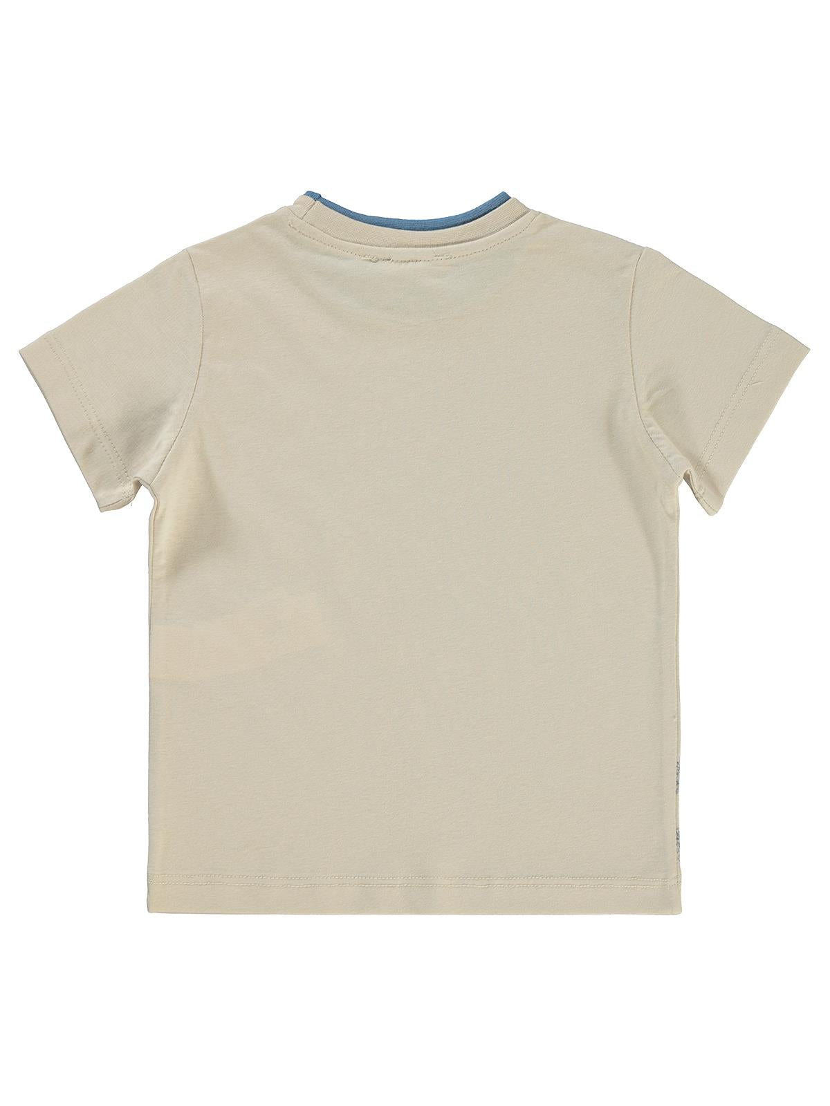 Civil Boys The Road To Succes Dama Baskılı 2-5 Yaş Tişört - Mavi