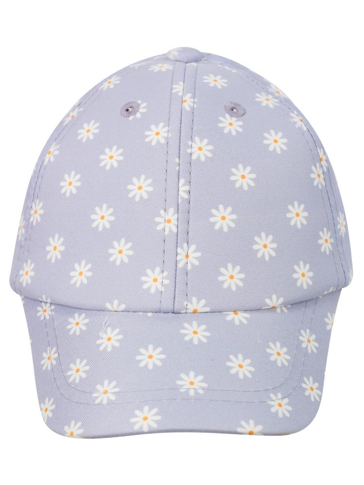 Çiçek 2-5 Yaş Kız Kep Şapka - Lila