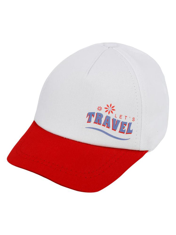 Travel 2-5 Yaş Kız Kep Şapka - Beyaz