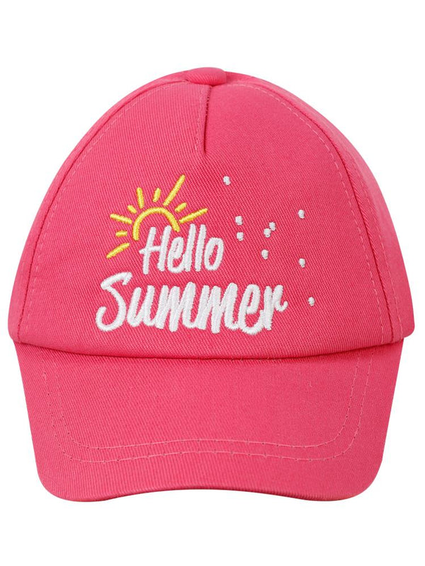 Hello 0-24 Ay Bebek Kep Şapka - Fusya