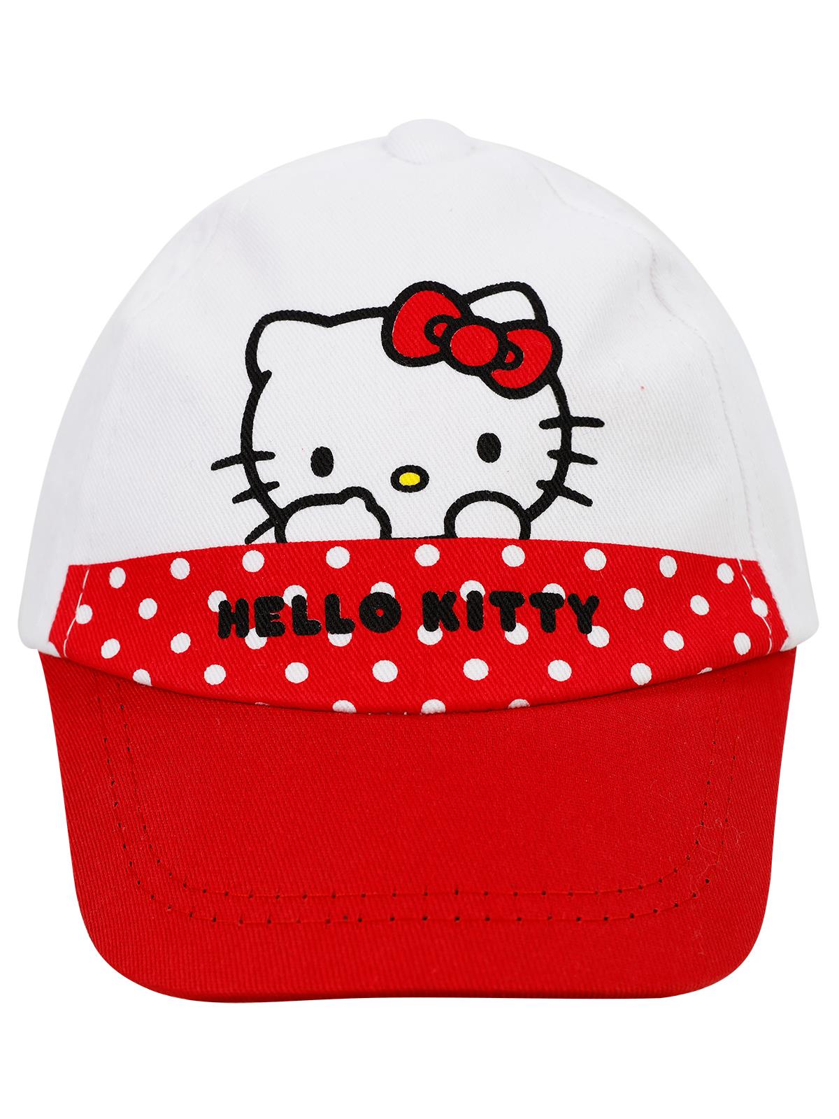 Hello Kitty 0-24 Ay Bebek Kep Şapka - Kırmızı