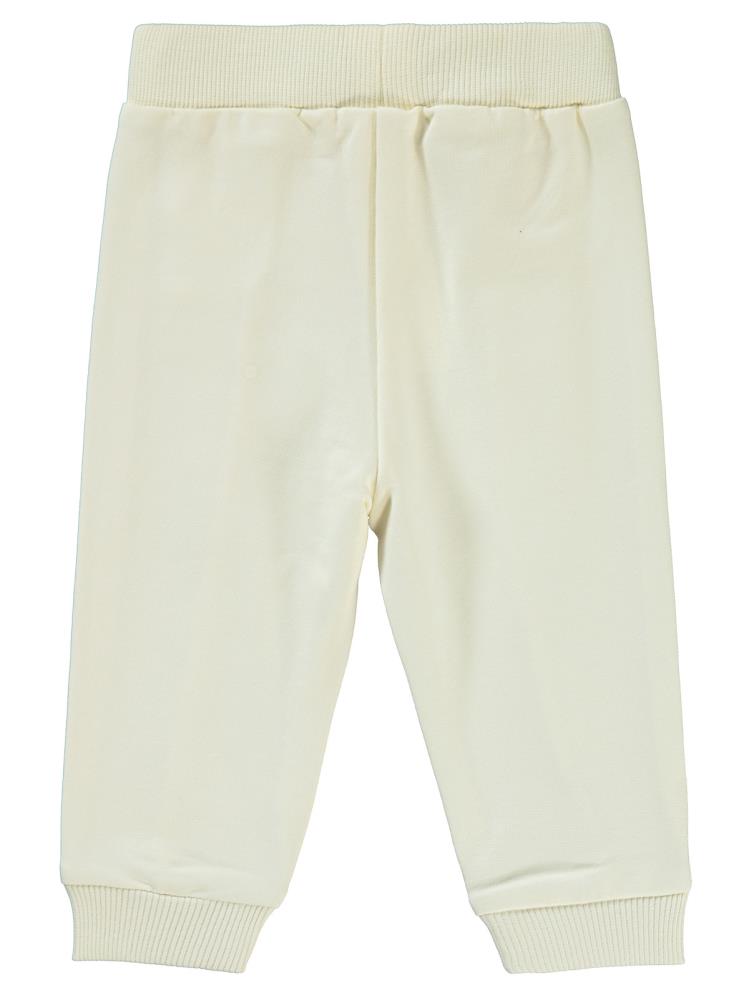 Civil Baby Kız Bebek Eşofman Altı 6-18 Ay - Ekru