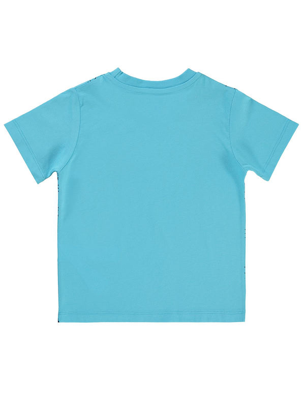 Bugs Bunny Baskılı 2-5 Yaş Tişört - Mavi