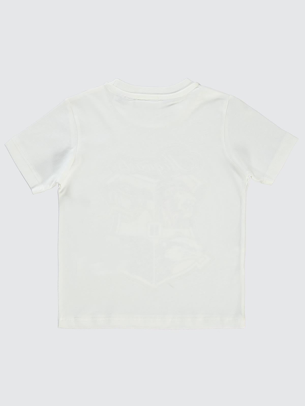 Harry Potter Logo Baskılı 2-5 Yaş Tişört - Ekru