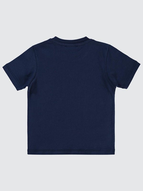Harry Potter Logo Baskılı 2-5 Yaş Tişört - Lacivert
